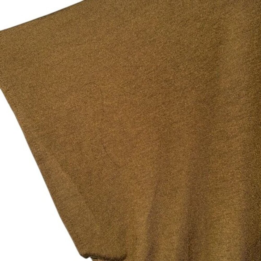 Brown Open Front Lightweight Kimono Cardigan Wrap - Picture 4 of 8